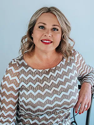 Portrait of founder of the community health clinic in Tishomingo, OK.